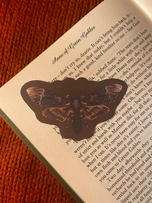 Moth sticker
