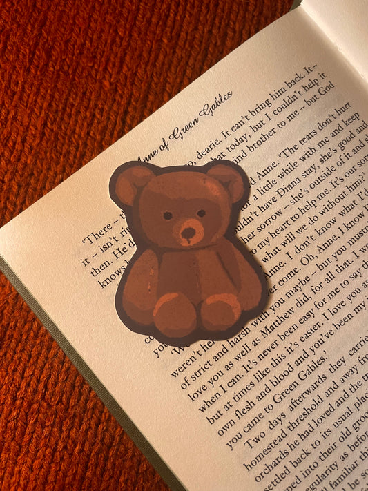 Teddy bear sticker